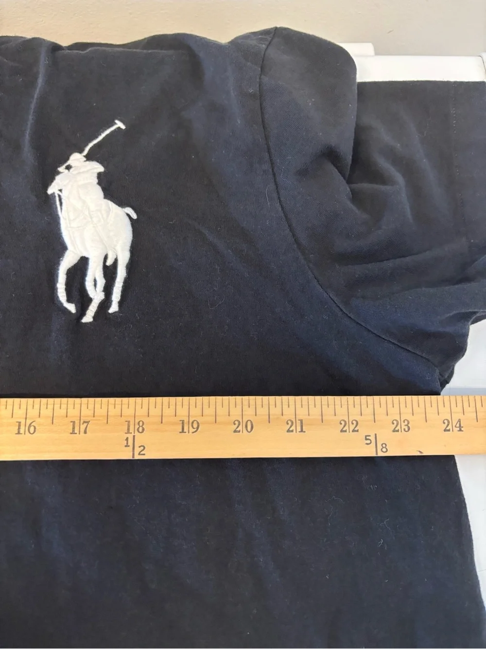 Polo Ralph Lauren Big Pony 3 Black Shirt Men’s Size XL